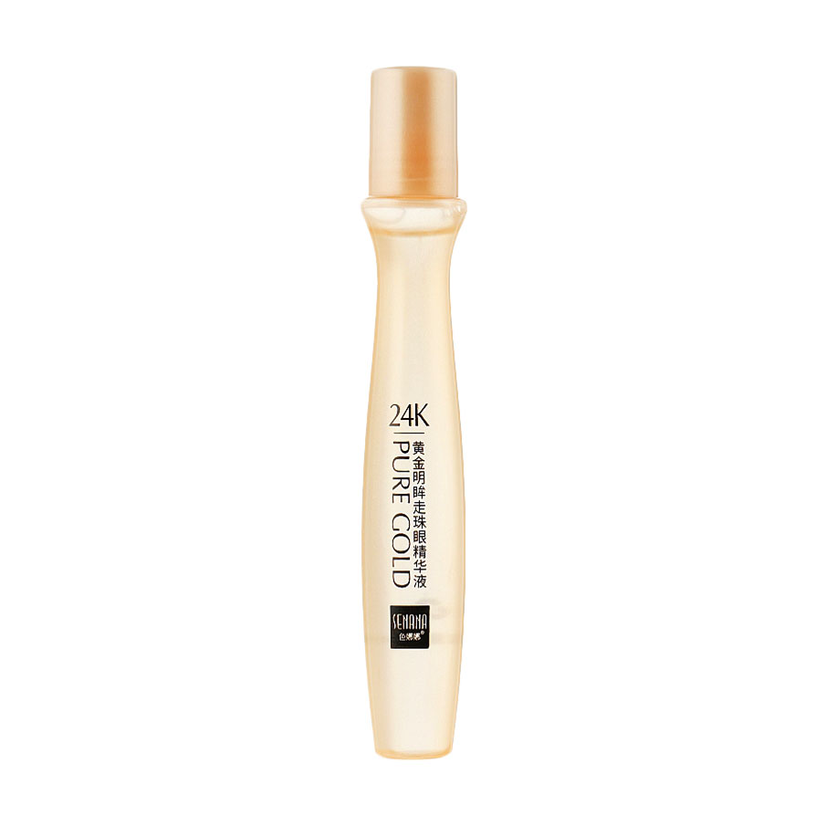 Роликовий аплікатор для шкіри навколо очей Senana 24k Pure Gold Bright Beads Eye Essence для видалення темних кіл, 15 мл
Роликовий аплікатор для шкіри навколо очей Senana 24k Pure Gold Bright Beads Eye Essence для видалення темних кіл, 15 мл