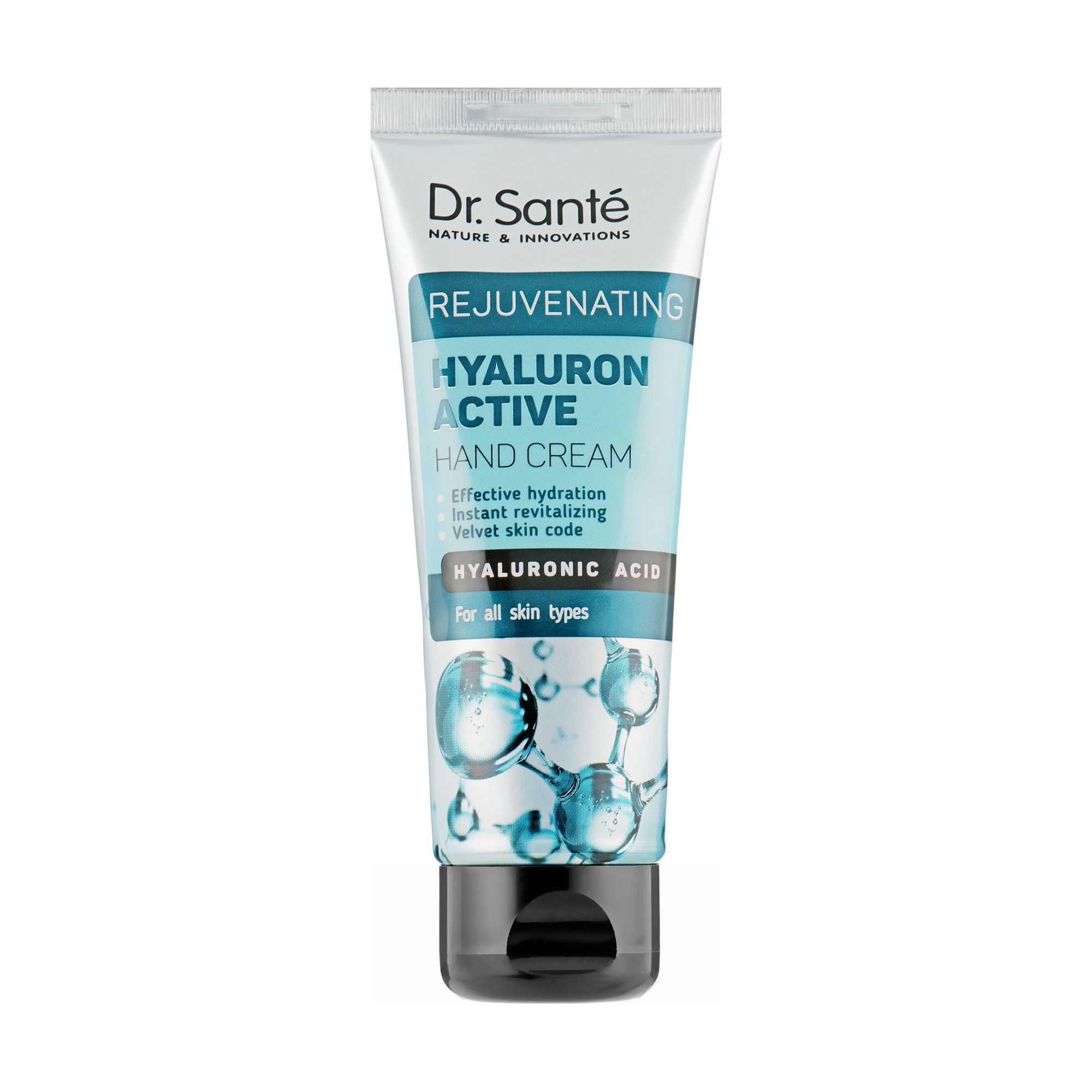Крем для рук Dr. Sante Hyaluron Active Rejuvenating Hand Cream з гіалуроновою кислотою, 75 мл
Крем для рук Dr. Sante Hyaluron Active Rejuvenating Hand Cream з гіалуроновою кислотою, 75 мл