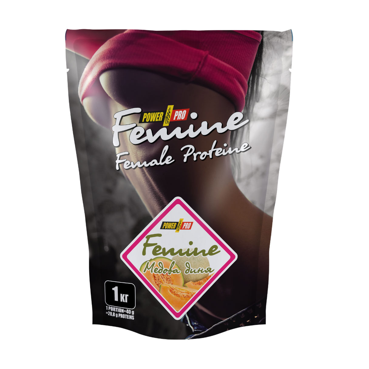 Протеїн Power Pro Femine-PRO Медова диня, в порошку, 1 кг
Протеїн Power Pro Femine-PRO Медова диня, в порошку, 1 кг