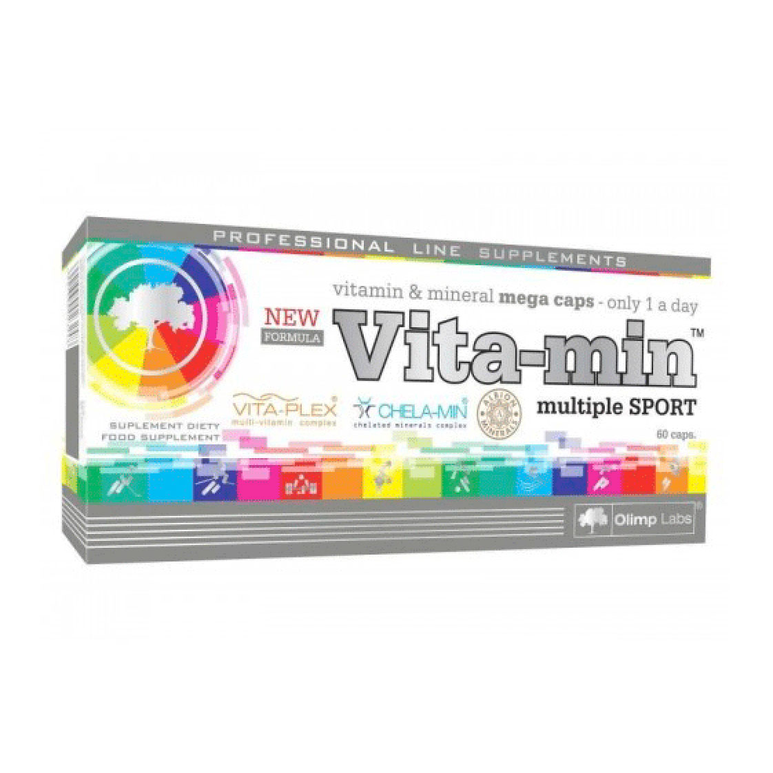 Мультивітаміни Olimp Sport Nutrition Vita-Min Multiple Sport, 60 капсул
Мультивітаміни Olimp Sport Nutrition Vita-Min Multiple Sport, 60 капсул