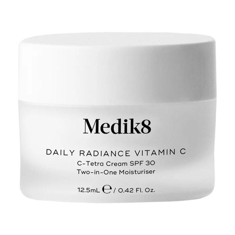 Уцінка! Антиоксидантний крем для обличчя Medik8 Daily Radiance Vitamin C C-Tetra Cream SPF 30, 12.5 мл (мініатюра)
Уцінка! Антиоксидантний крем для обличчя Medik8 Daily Radiance Vitamin C C-Tetra Cream SPF 30, 12.5 мл (мініатюра)