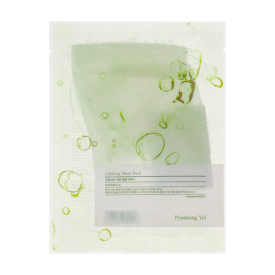 Заспокійлива тканинна маска для обличчя Pyunkang Yul Calming Mask Pack з азіатською центелою та екстрактом чайного дерева, 25 мл
Заспокійлива тканинна маска для обличчя Pyunkang Yul Calming Mask Pack з азіатською центелою та екстрактом чайного дерева, 25 мл