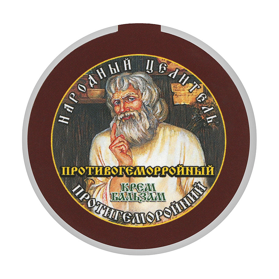 Крем-бальзам протигеморойний Народный целитель з екстрактом чемерника, 30 мл
Крем-бальзам протигеморойний Народный целитель з екстрактом чемерника, 30 мл