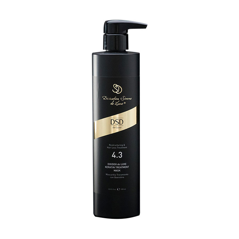 Відновлювальна маска для волосся DSD de Luxe 4.3 Keratin Treatment Mask з кератином, 500 мл
Відновлювальна маска для волосся DSD de Luxe 4.3 Keratin Treatment Mask з кератином, 500 мл