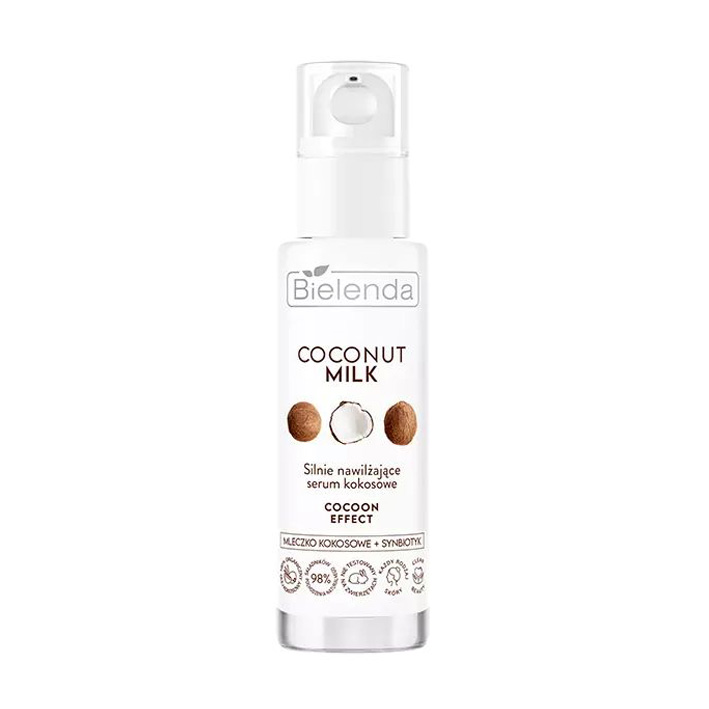 Уцінка! Інтенсивно зволожувальна сироватка для обличчя Bielenda Coconut Milk Strongly Moisturizing Serum, 30 мл
Уцінка! Інтенсивно зволожувальна сироватка для обличчя Bielenda Coconut Milk Strongly Moisturizing Serum, 30 мл
