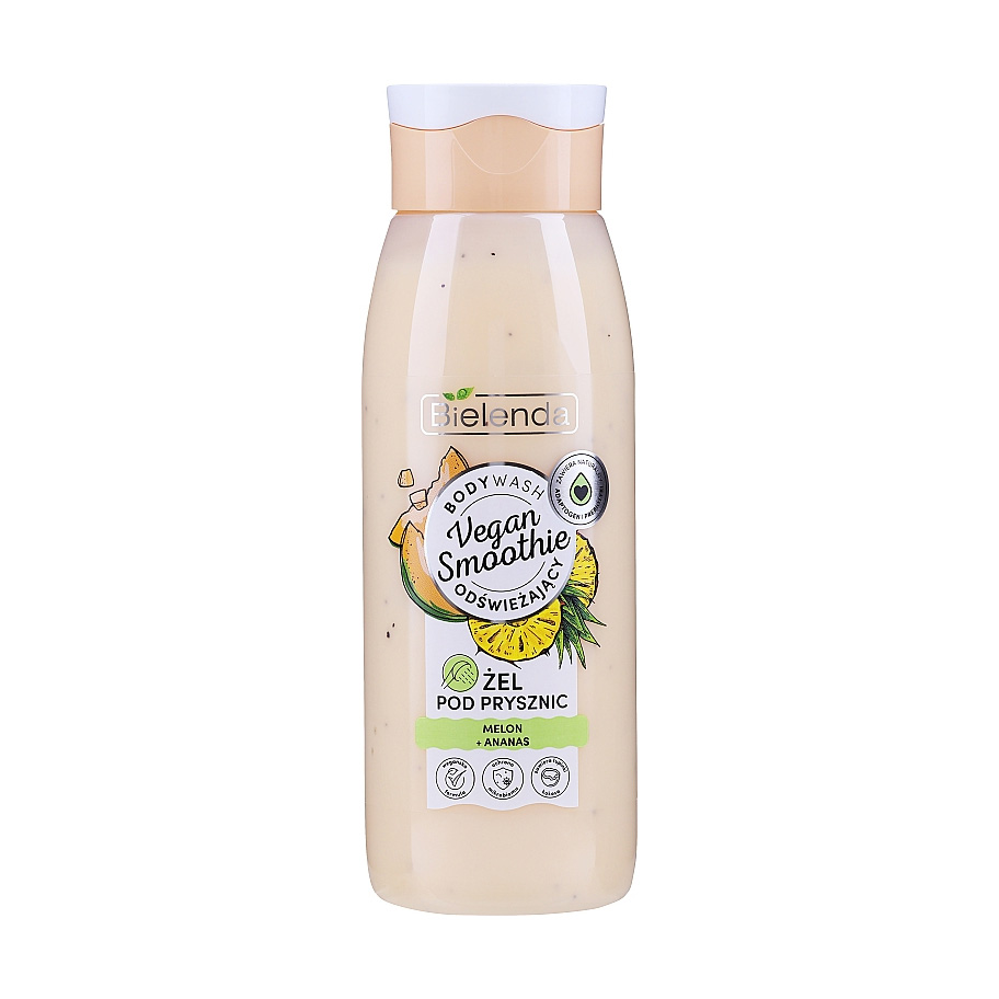 Уцінка! Освіжальний гель для душу Bielenda Vegan Smoothie Shower Gel Диня та ананас, 400 г
Уцінка! Освіжальний гель для душу Bielenda Vegan Smoothie Shower Gel Диня та ананас, 400 г