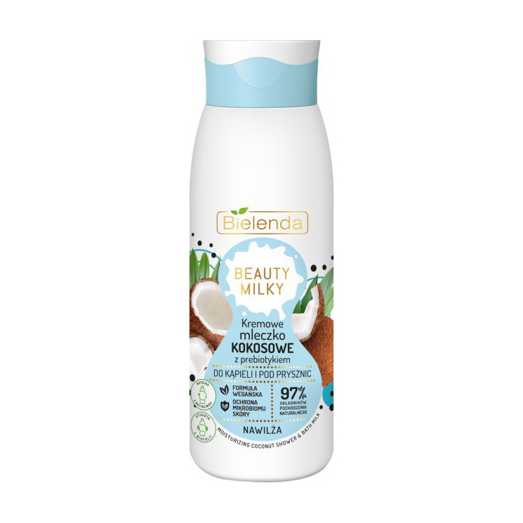 Молочко для ванни та душу Bielenda Beauty Milky Moisturizing Coconut Shower & Bath Milk, 400 мл
Молочко для ванни та душу Bielenda Beauty Milky Moisturizing Coconut Shower & Bath Milk, 400 мл