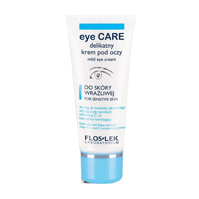 Крем для чутливої шкіри навколо очей Floslek Eye Care Mild Eye Cream For Sensitive Skin, 30 мл
Крем для чутливої шкіри навколо очей Floslek Eye Care Mild Eye Cream For Sensitive Skin, 30 мл