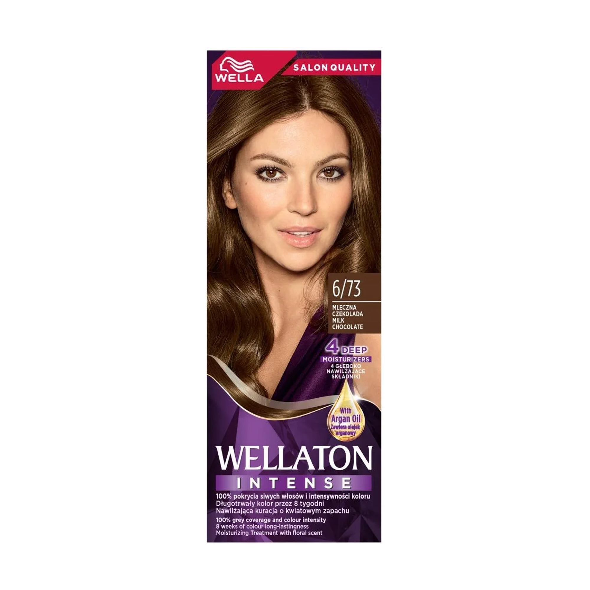 Інтенсивна крем-фарба для волосся WELLA Wellaton Intense Color Cream 6/73 Молочний шоколад, 110 мл
Інтенсивна крем-фарба для волосся WELLA Wellaton Intense Color Cream 6/73 Молочний шоколад, 110 мл