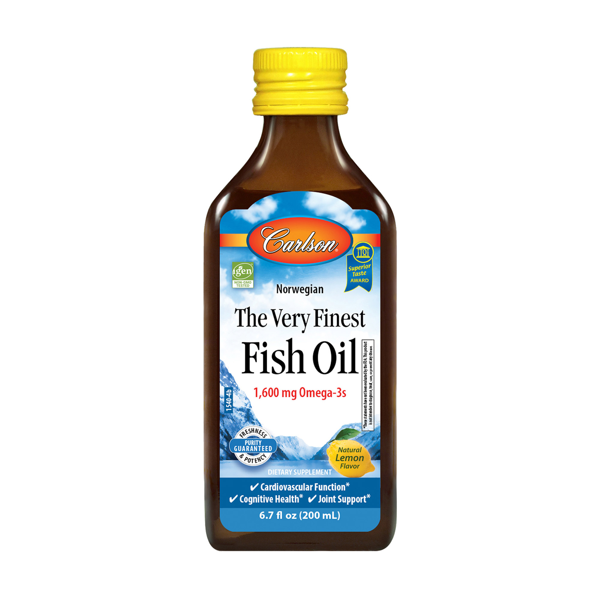 Риб'ячий жир Carlson Labs The Very Finest Fish Oil Норвезька серія, зі смаком лимона, 1600 мг, 200 мл
Риб'ячий жир Carlson Labs The Very Finest Fish Oil Норвезька серія, зі смаком лимона, 1600 мг, 200 мл