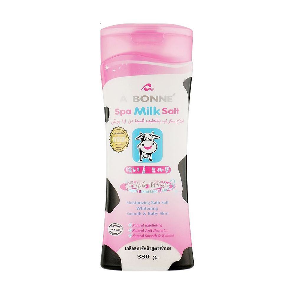 Уцінка! Скраб-сіль для тіла A Bonne' Spa Milk Salt Зволоження та відбілювання, з молочними протеїнами, 380 г
Уцінка! Скраб-сіль для тіла A Bonne' Spa Milk Salt Зволоження та відбілювання, з молочними протеїнами, 380 г