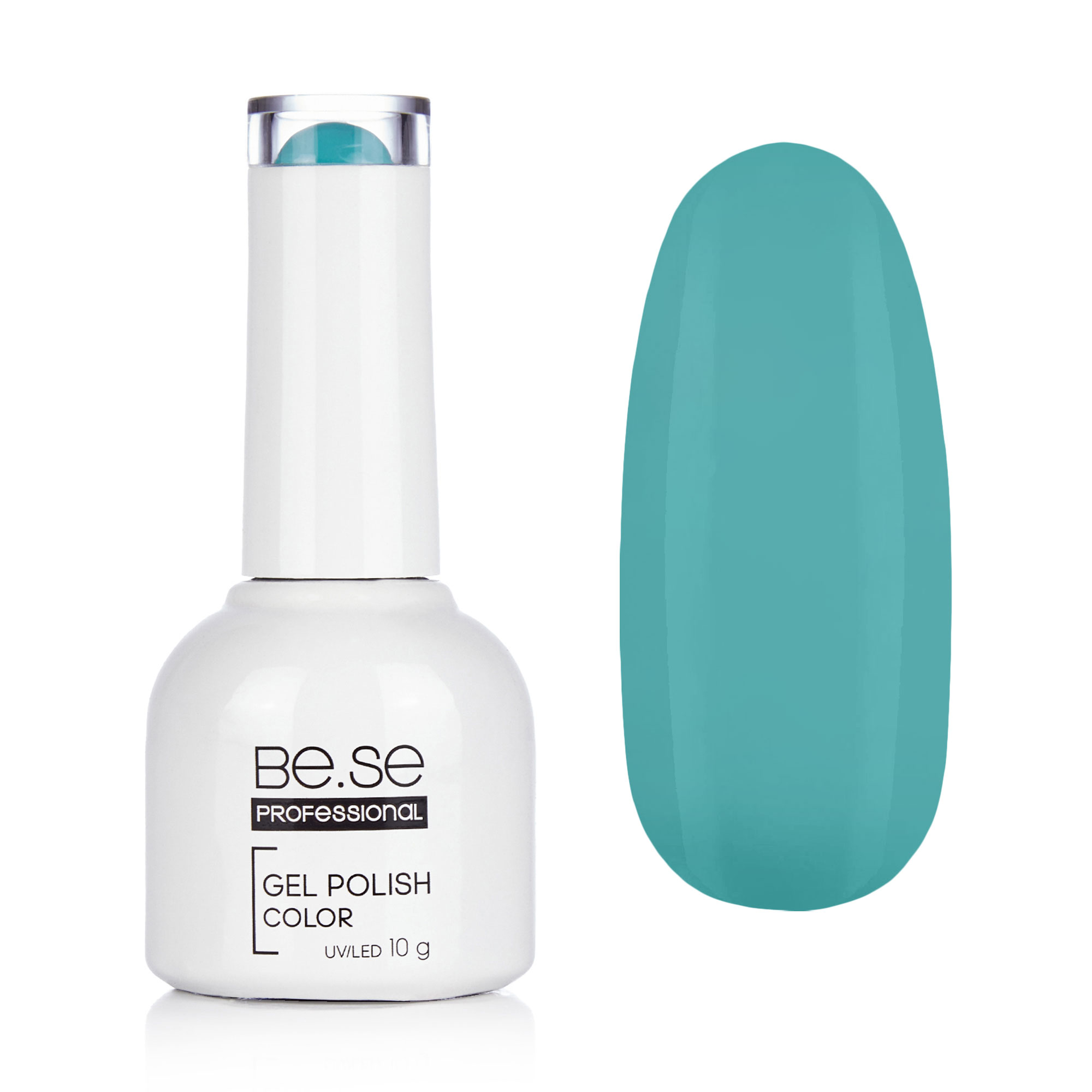 Гель-лак для нігтів Be.Se Professional Gel Polish Color Aquamarine 10 Емаль, бірюзовий, 10 г
Гель-лак для нігтів Be.Se Professional Gel Polish Color Aquamarine 10 Емаль, бірюзовий, 10 г