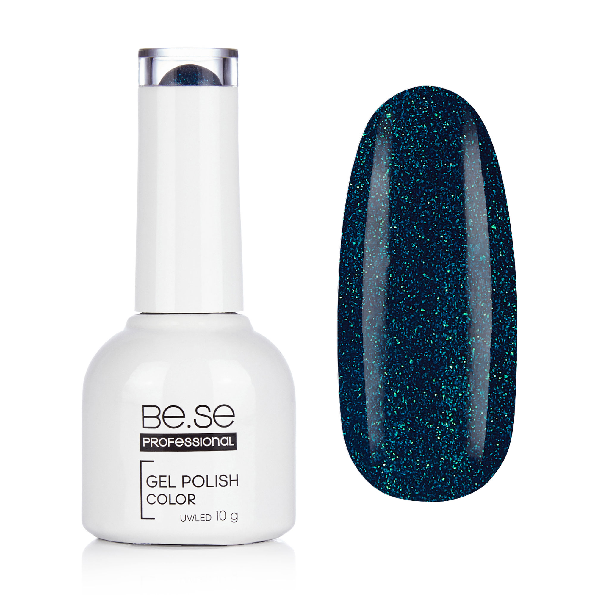 Гель-лак для нігтів Be.Se Professional Gel Polish Collection Shimmer 01 Мікроблиск, морська хвиля, 10 г
Гель-лак для нігтів Be.Se Professional Gel Polish Collection Shimmer 01 Мікроблиск, морська хвиля, 10 г