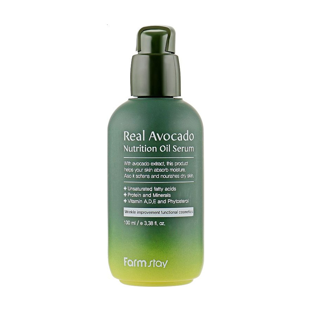 Уцінка! Живильна сироватка для обличчя FarmStay Real Avocado Nutrition Oil Serum з олією авокадо, 100 мл
Уцінка! Живильна сироватка для обличчя FarmStay Real Avocado Nutrition Oil Serum з олією авокадо, 100 мл