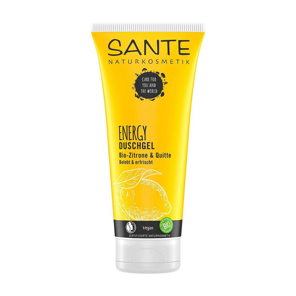 Уцінка! Біогель для душу Sante Energy Shower Gel Лимон і айва, 200 мл
Уцінка! Біогель для душу Sante Energy Shower Gel Лимон і айва, 200 мл