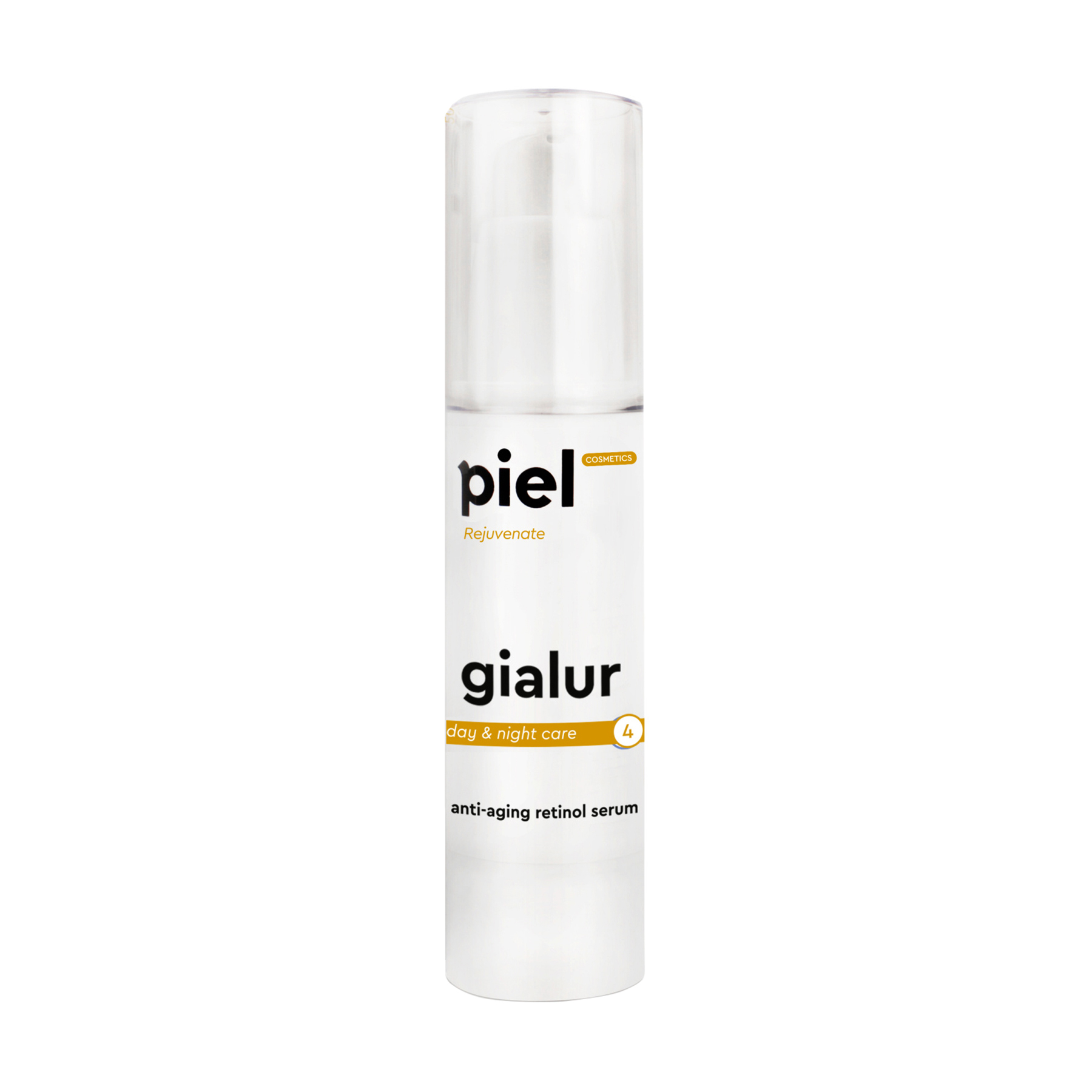 Омолоджувальна сироватка для обличчя Piel Cosmetics Rejuvenate Gialur Serum з еластином, колагеном та ретинолом, 50 мл
Омолоджувальна сироватка для обличчя Piel Cosmetics Rejuvenate Gialur Serum з еластином, колагеном та ретинолом, 50 мл