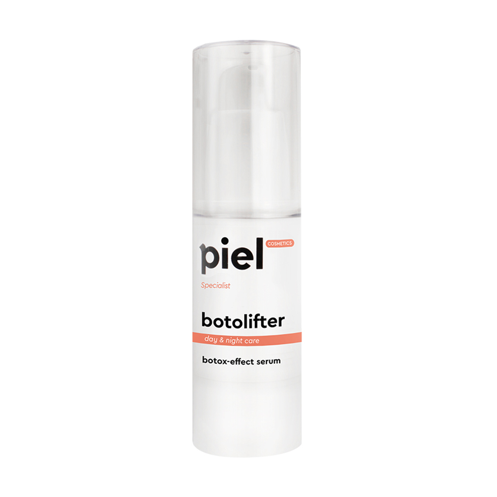 Сироватка для обличчя Piel Cosmetics Specialist Botolifter Serum проти мімічних зморшок, 30 мл
Сироватка для обличчя Piel Cosmetics Specialist Botolifter Serum проти мімічних зморшок, 30 мл