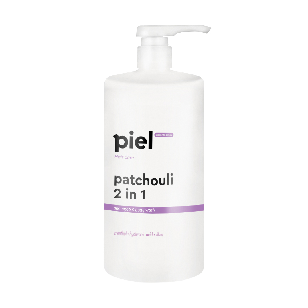 Чоловічий шампунь-гель для душу 2в1 Piel Cosmetics Hair Care Patchouli Shampoo-Body Wash з пачулі, 1 л
Чоловічий шампунь-гель для душу 2в1 Piel Cosmetics Hair Care Patchouli Shampoo-Body Wash з пачулі, 1 л