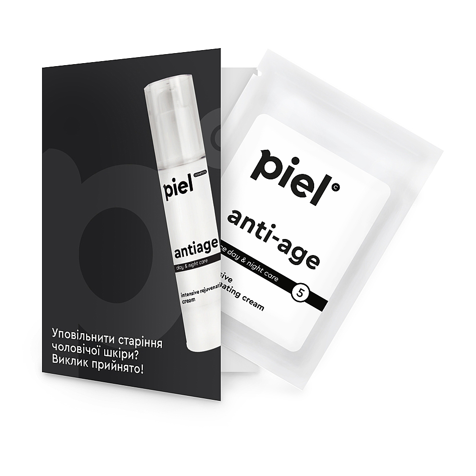 Чоловічий антивіковий крем для обличчя Piel Cosmetics Men Anti-Age Face Cream, 3 мл (саше)
Чоловічий антивіковий крем для обличчя Piel Cosmetics Men Anti-Age Face Cream, 3 мл (саше)