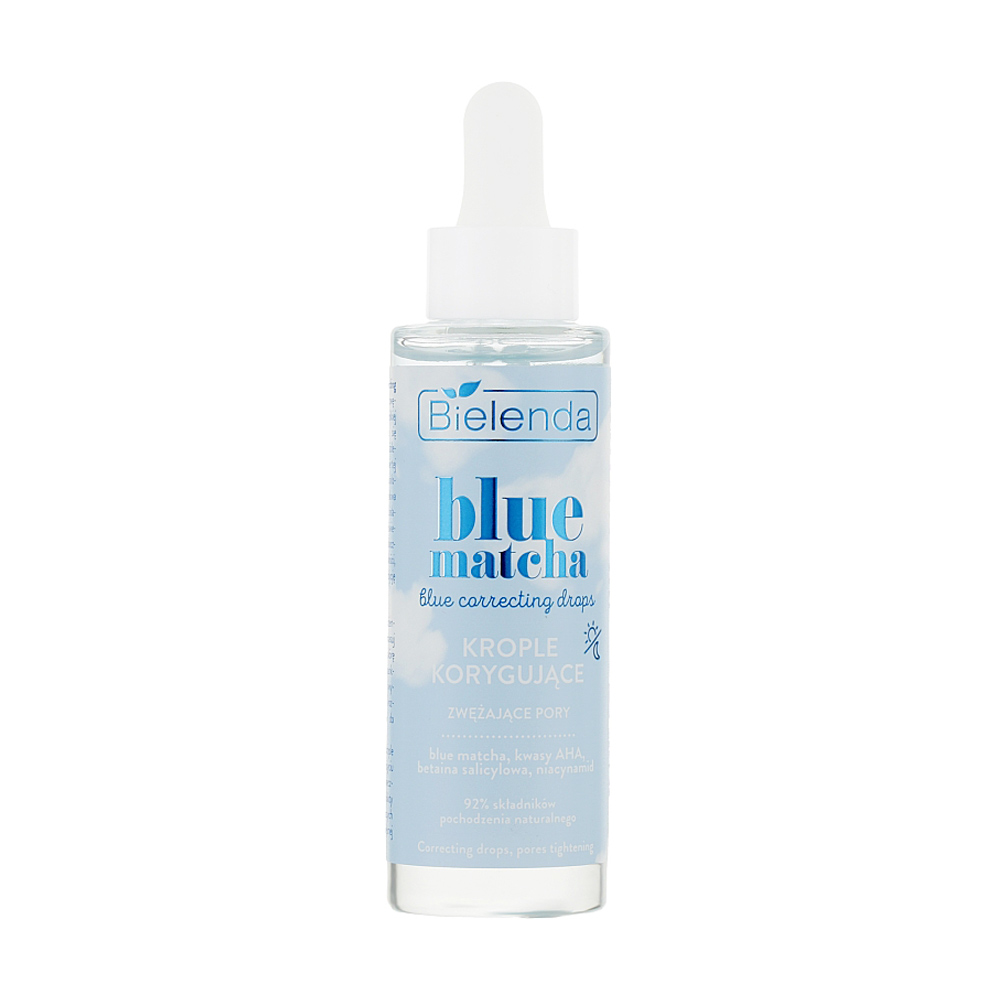 Краплі для звуження пор для обличчя Bielenda Blue Matcha Blue Drops, 30 мл
Краплі для звуження пор для обличчя Bielenda Blue Matcha Blue Drops, 30 мл