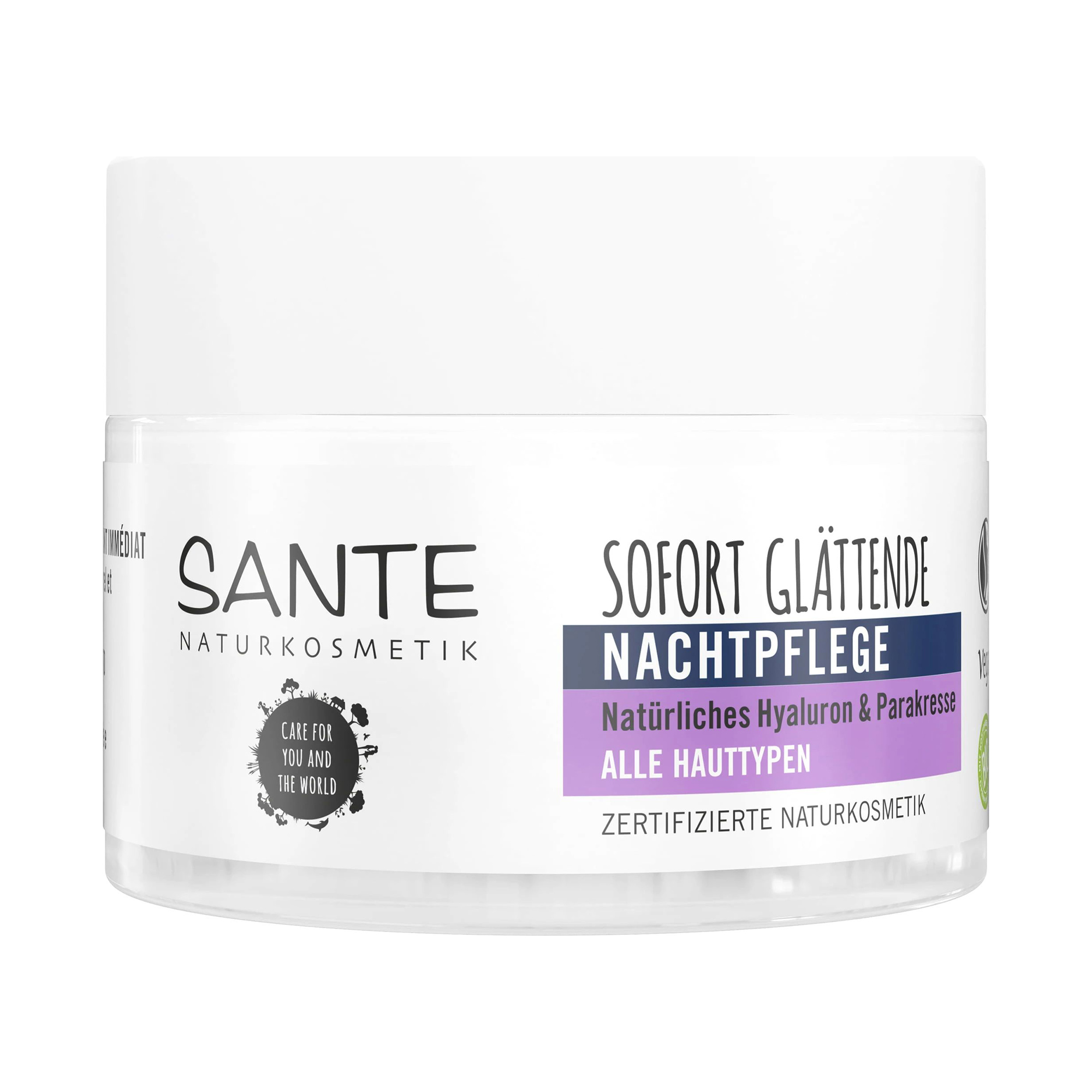 Нічний крем для обличчя Sante Instantly Smoothing Night Cream з гіалуроновою кислотою та акмелою, 50 мл
Нічний крем для обличчя Sante Instantly Smoothing Night Cream з гіалуроновою кислотою та акмелою, 50 мл