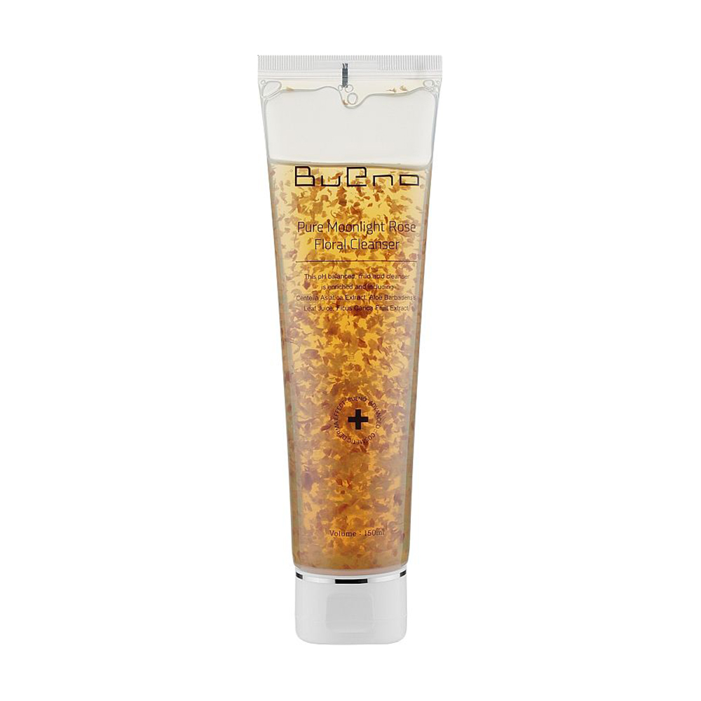 Гель для вмивання Bueno Pure Moonlight Rose Floral Cleanser із пелюстками троянд, 150 мл
Гель для вмивання Bueno Pure Moonlight Rose Floral Cleanser із пелюстками троянд, 150 мл