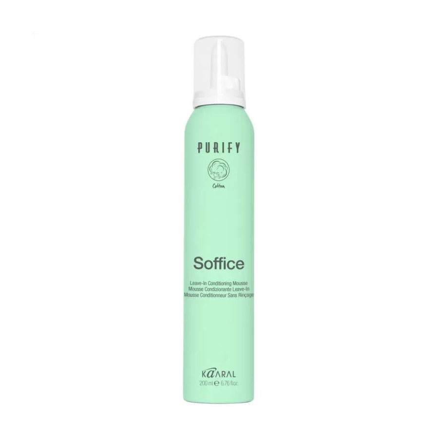 Інтенсивно відновлювальний мус для волосся Kaaral Purify Soffice Leave-in Conditioning Mousse, 200 мл
Інтенсивно відновлювальний мус для волосся Kaaral Purify Soffice Leave-in Conditioning Mousse, 200 мл