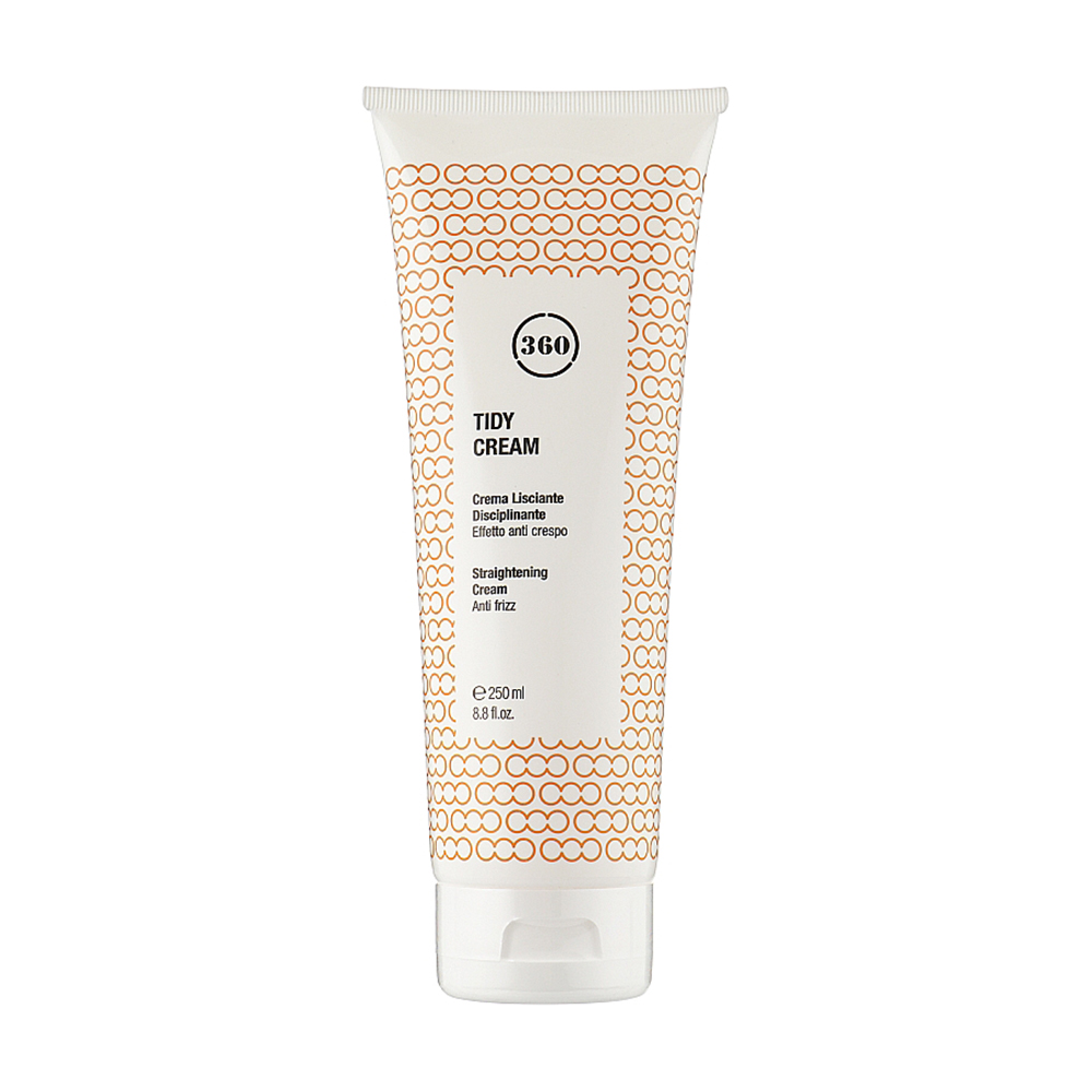Розгладжувальний крем для укладання неслухняного волосся 360 Hair Professional Tidy Cream, 250 мл
Розгладжувальний крем для укладання неслухняного волосся 360 Hair Professional Tidy Cream, 250 мл