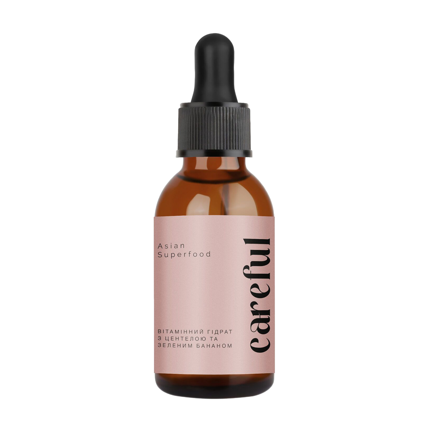 Вітамінний гідрат для обличчя Careful Cosmetics Asian Superfood з центелою та зеленим бананом, 30 мл
Вітамінний гідрат для обличчя Careful Cosmetics Asian Superfood з центелою та зеленим бананом, 30 мл