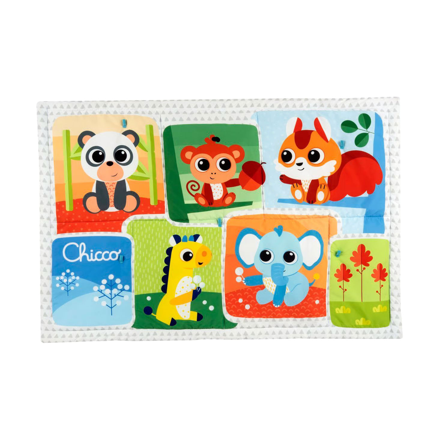 Великий ігровий килимок Chicco Лісові пригоди, 135*90*2 см, від народження (11352.00)
Великий ігровий килимок Chicco Лісові пригоди, 135*90*2 см, від народження (11352.00)