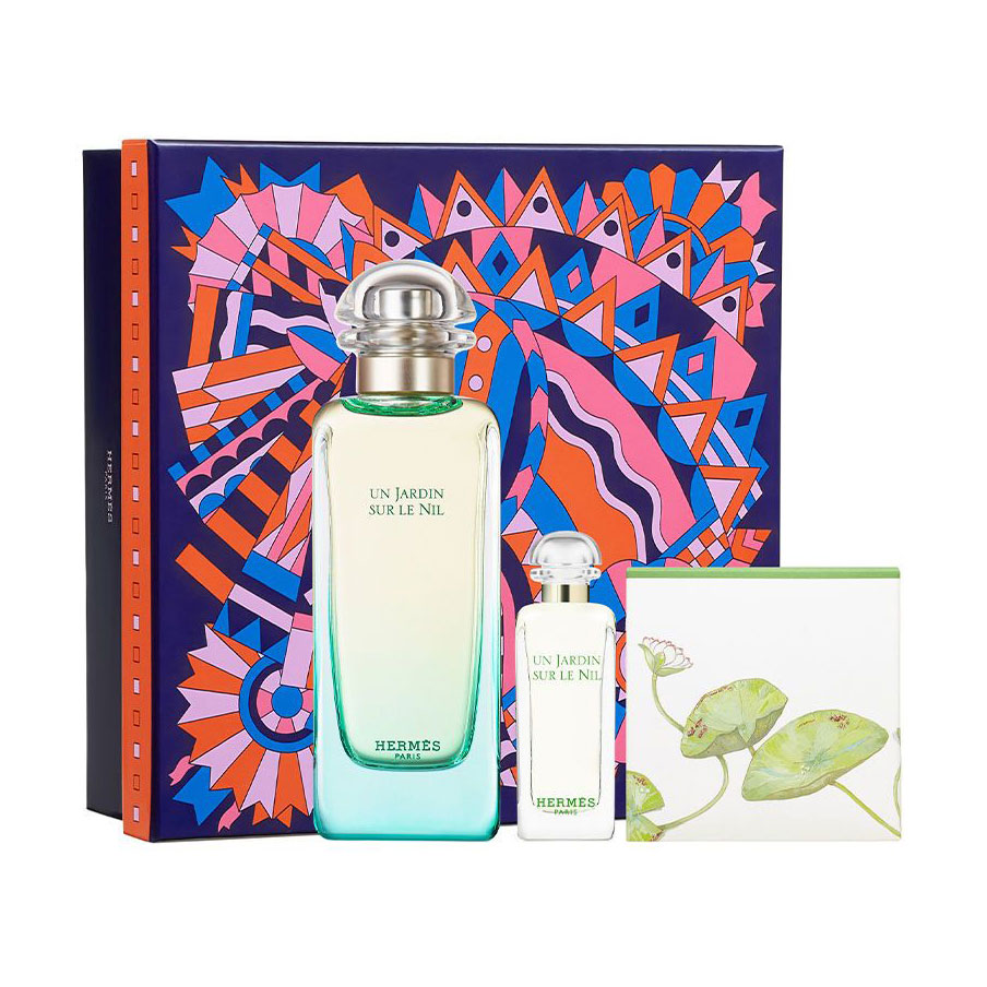 Уцінка! Парфумований набір унісекс Hermes Un Jardin Sur Le Nil (туалетна вода, 100 мл + туалетна вода, 7.5 мл + мило, 50 г)
Уцінка! Парфумований набір унісекс Hermes Un Jardin Sur Le Nil (туалетна вода, 100 мл + туалетна вода, 7.5 мл + мило, 50 г)