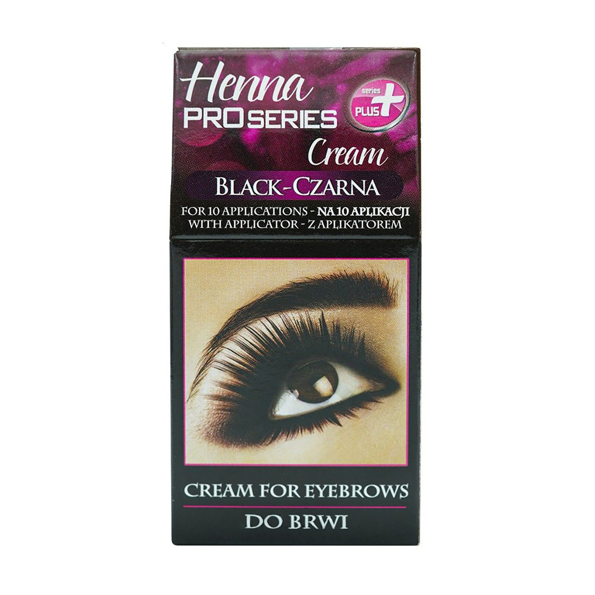 Фарба для брів Henna ProSeries Cream, Black, 30 мл
Фарба для брів Henna ProSeries Cream, Black, 30 мл