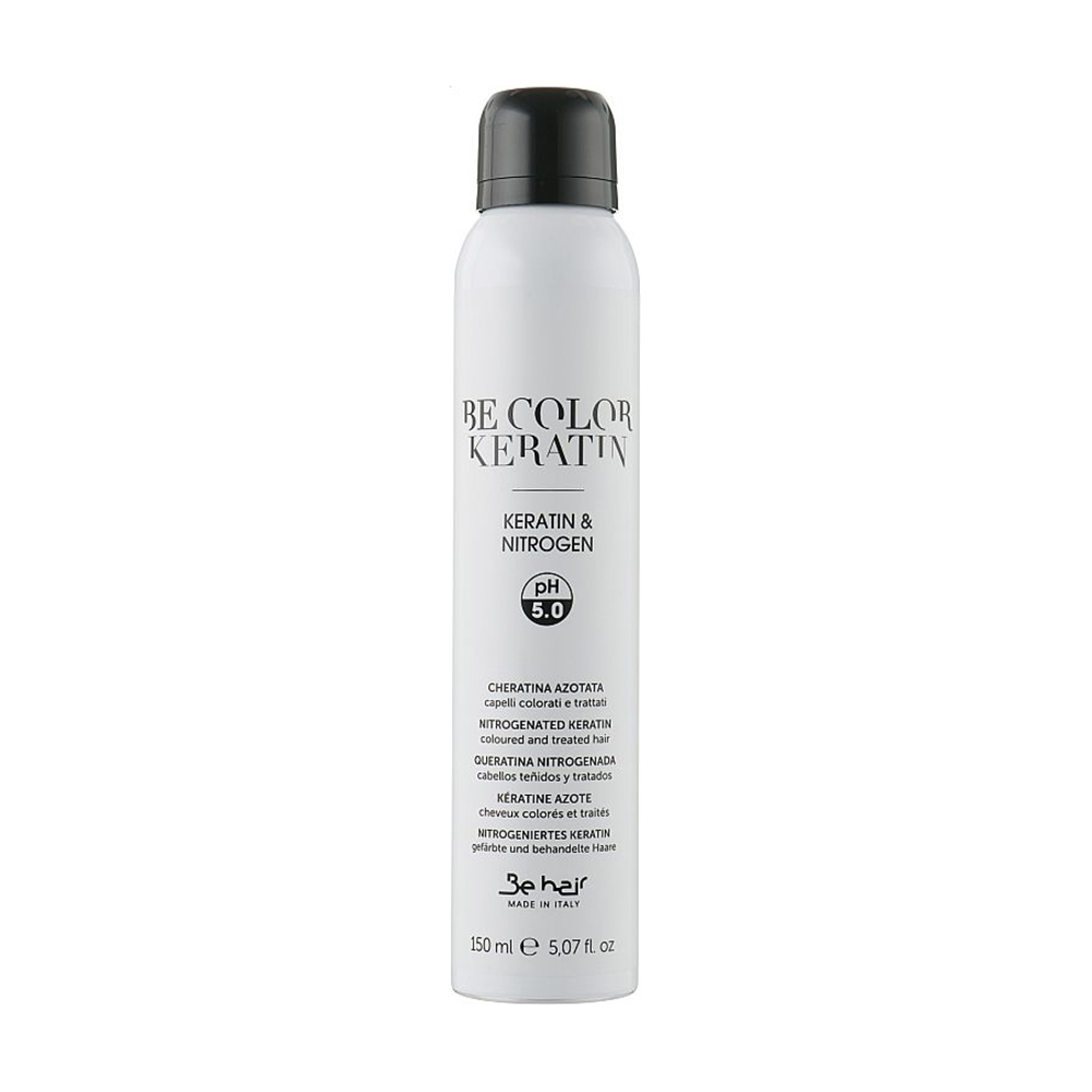 Спрей для укладання волосся Be Hair Be Color Keratin & Nitrogen pH 5.0 з кератином і нітрогеном, 150 мл
Спрей для укладання волосся Be Hair Be Color Keratin & Nitrogen pH 5.0 з кератином і нітрогеном, 150 мл