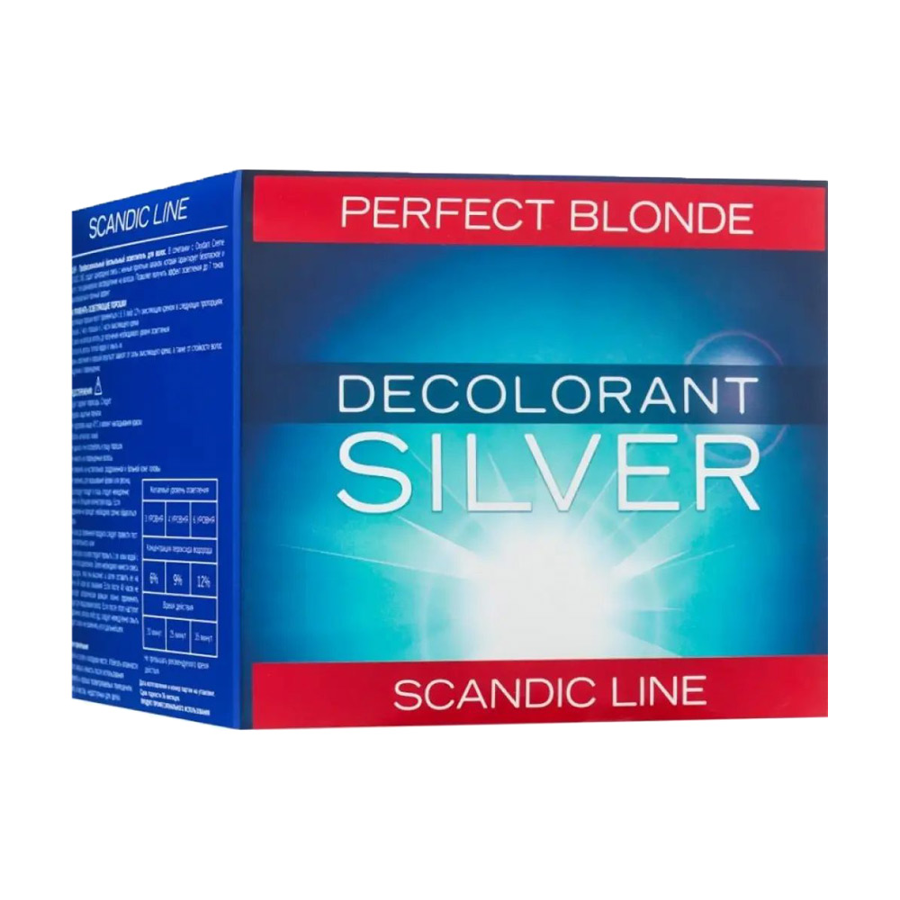 Освітлювальний порошок для волосся Profis Cosmetics Perfect Blonde Decolorant Silver, 500 г
Освітлювальний порошок для волосся Profis Cosmetics Perfect Blonde Decolorant Silver, 500 г