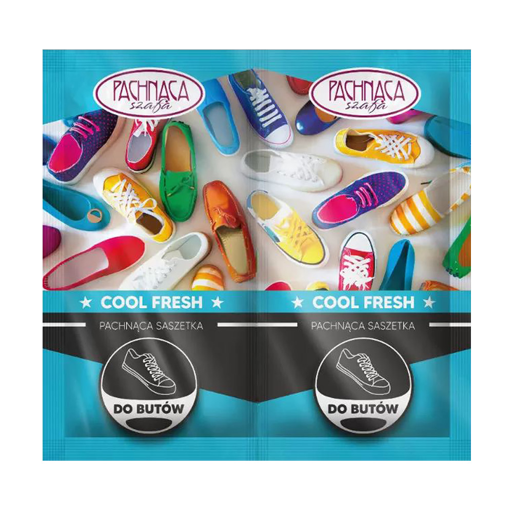 Ароматичне саше для взуття Pachnaca Szafa Cool Fresh, 2*2.5 г
Ароматичне саше для взуття Pachnaca Szafa Cool Fresh, 2*2.5 г