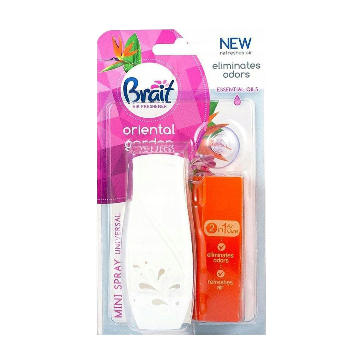 Уцінка! Освіжувач повітря Brait Oriental Garden, 10 мл (міні-спрей)
Уцінка! Освіжувач повітря Brait Oriental Garden, 10 мл (міні-спрей)