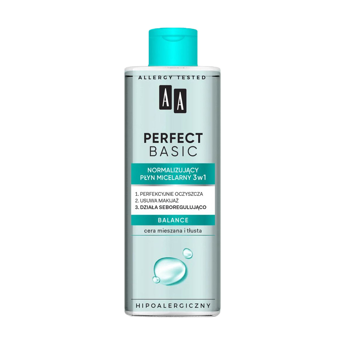 Міцелярна вода AA Perfect Basic Balance 3-in-1 Micellar Water для комбінованої та жирної шкіри, 200 мл
Міцелярна вода AA Perfect Basic Balance 3-in-1 Micellar Water для комбінованої та жирної шкіри, 200 мл