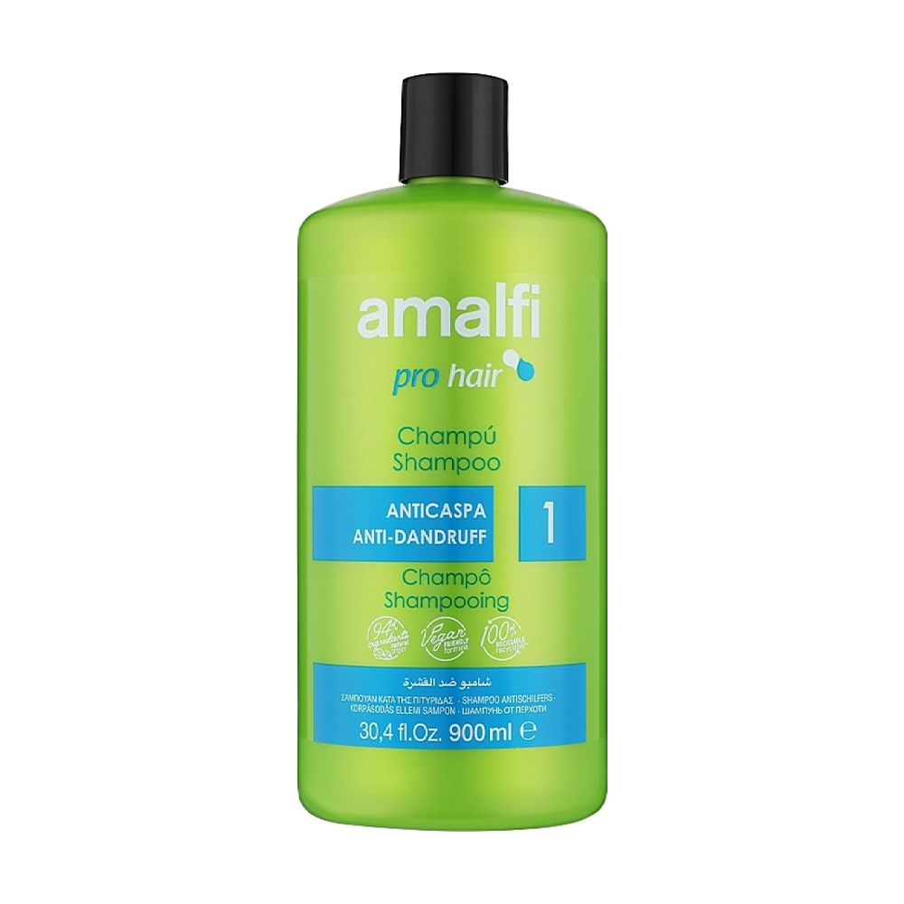 Шампунь для волосся Amalfi Anticaspa Anti-Dandruff проти лупи, 900 мл
Шампунь для волосся Amalfi Anticaspa Anti-Dandruff проти лупи, 900 мл