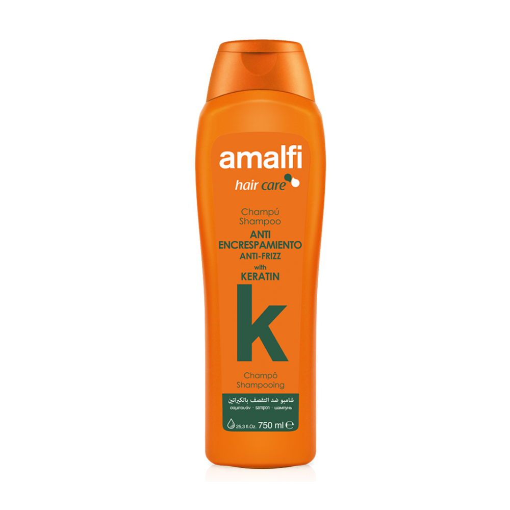 Шампунь для волосся Amalfi Keratin Anti-Frizz Shampoo з кератином, 750 мл
Шампунь для волосся Amalfi Keratin Anti-Frizz Shampoo з кератином, 750 мл