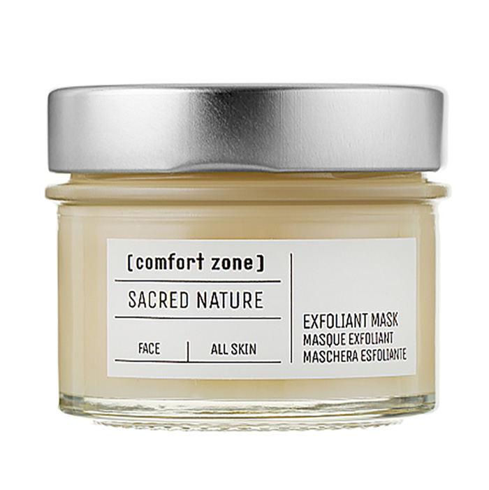 Уцінка! Маска-ексфоліант для обличчя Comfort Zone Sacred Nature Exfoliant Mask, 110 мл
Уцінка! Маска-ексфоліант для обличчя Comfort Zone Sacred Nature Exfoliant Mask, 110 мл