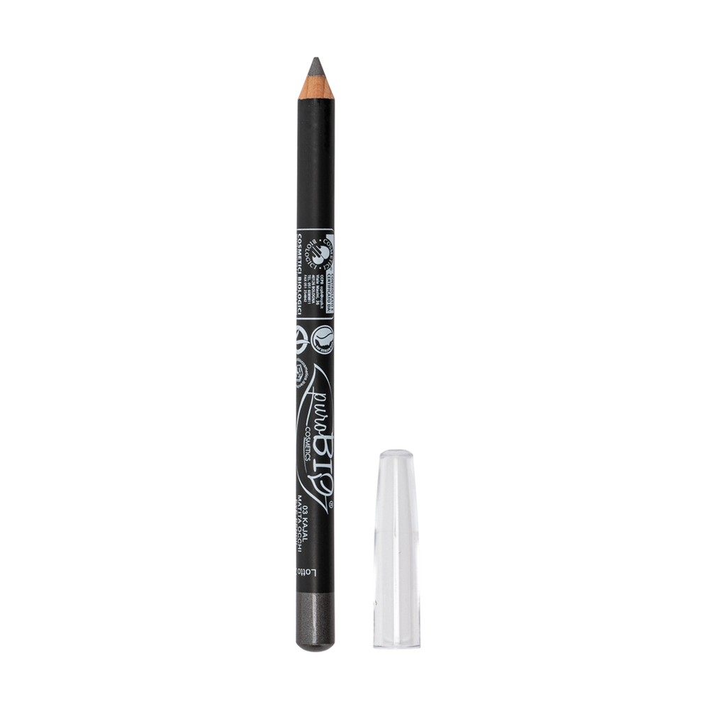 Олівець для очей PuroBio Cosmetics Kajal Eyeliner Pencil 03 Grey, 1.3 г
Олівець для очей PuroBio Cosmetics Kajal Eyeliner Pencil 03 Grey, 1.3 г