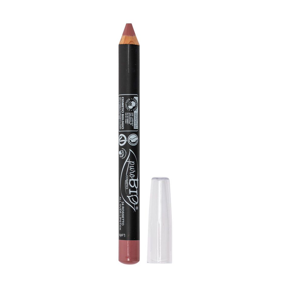 Уцінка! Помада-олівець для губ PuroBio Cosmetics Pencil Lipstick in Kingsize 24 Рожево-ліловий, 2.3 г
Уцінка! Помада-олівець для губ PuroBio Cosmetics Pencil Lipstick in Kingsize 24 Рожево-ліловий, 2.3 г
