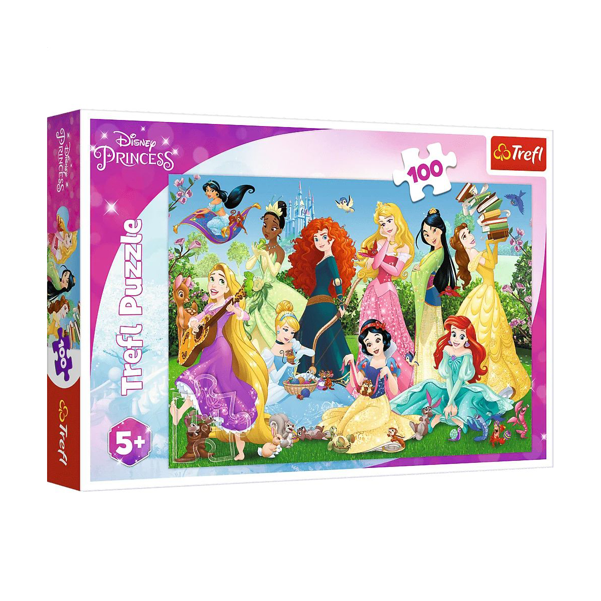 Пазли Trefl Disney Принцеси, Чарівні принцеси, від 5 років, 100 елементів (16417)
Пазли Trefl Disney Принцеси, Чарівні принцеси, від 5 років, 100 елементів (16417)