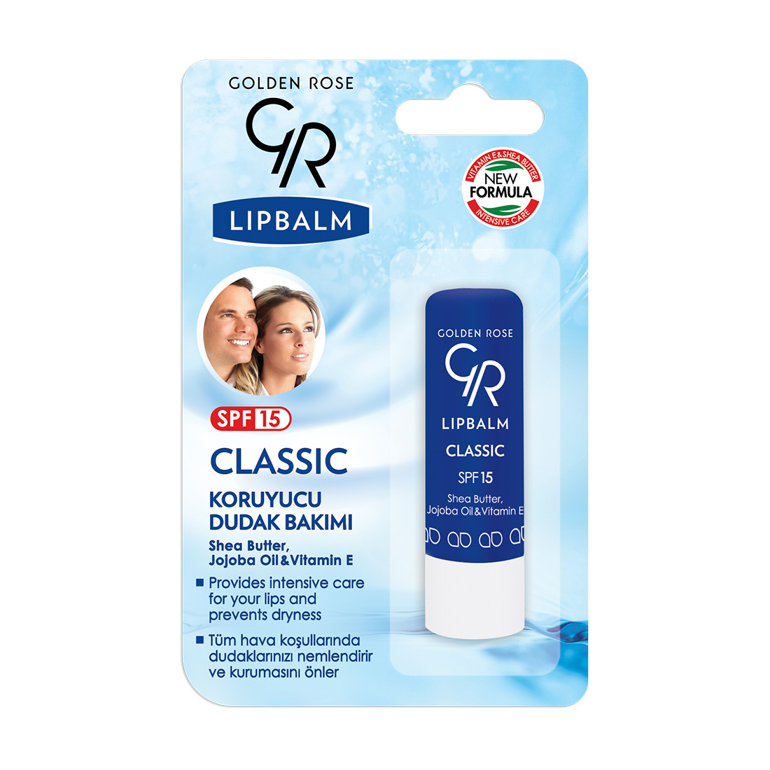 Бальзам для губ Golden Rose Lip Balm Classic SPF15 Класичний, 4.6 г
Бальзам для губ Golden Rose Lip Balm Classic SPF15 Класичний, 4.6 г