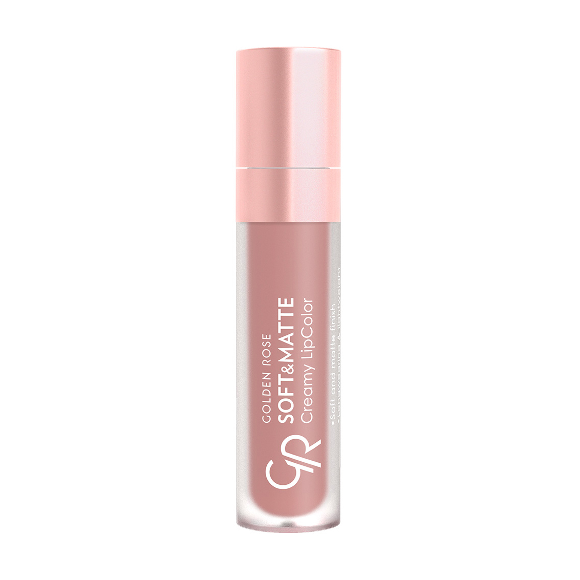Рідка помада для губ Golden Rose Soft & Matte Creamy Lip Color 106, 5.5 мл
Рідка помада для губ Golden Rose Soft & Matte Creamy Lip Color 106, 5.5 мл