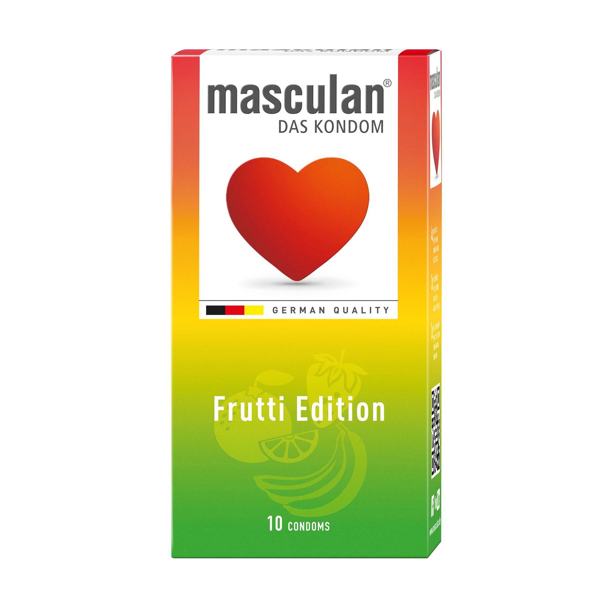 Презервативи Masculan Frutti Edition, 10 шт
Презервативи Masculan Frutti Edition, 10 шт