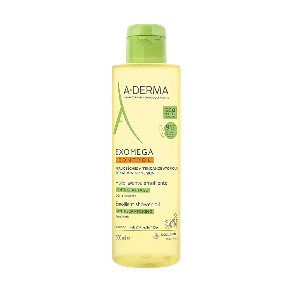 Очищувальна олія для обличчя і тіла A-Derma Exomega Control Emollient Cleansing Oil для атопічної та сухої шкіри, 500 мл
Очищувальна олія для обличчя і тіла A-Derma Exomega Control Emollient Cleansing Oil для атопічної та сухої шкіри, 500 мл