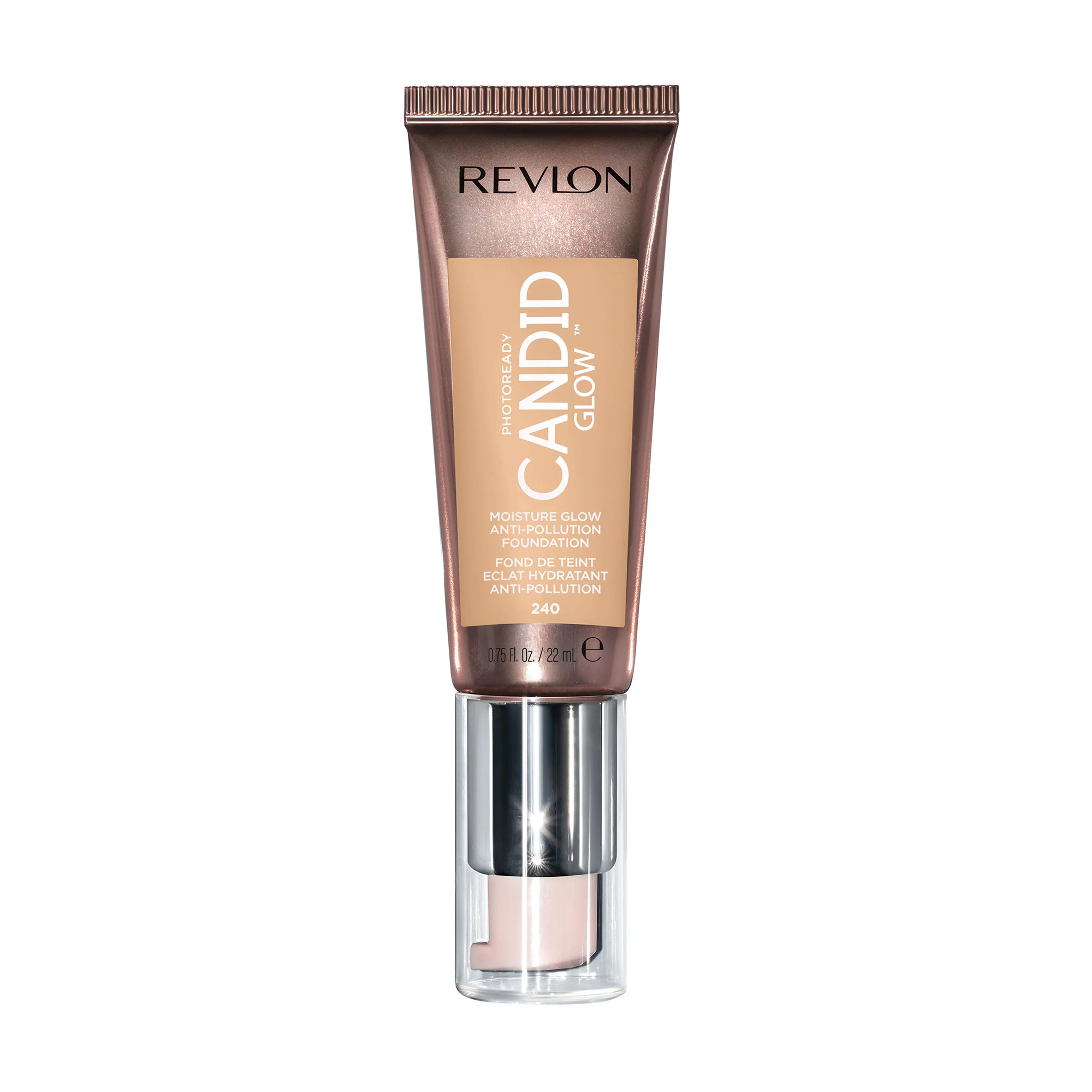 Тональна основа для обличчя Revlon Photoready Candid Glow Moisture Glow Foundation 240, 22 мл
Тональна основа для обличчя Revlon Photoready Candid Glow Moisture Glow Foundation 240, 22 мл