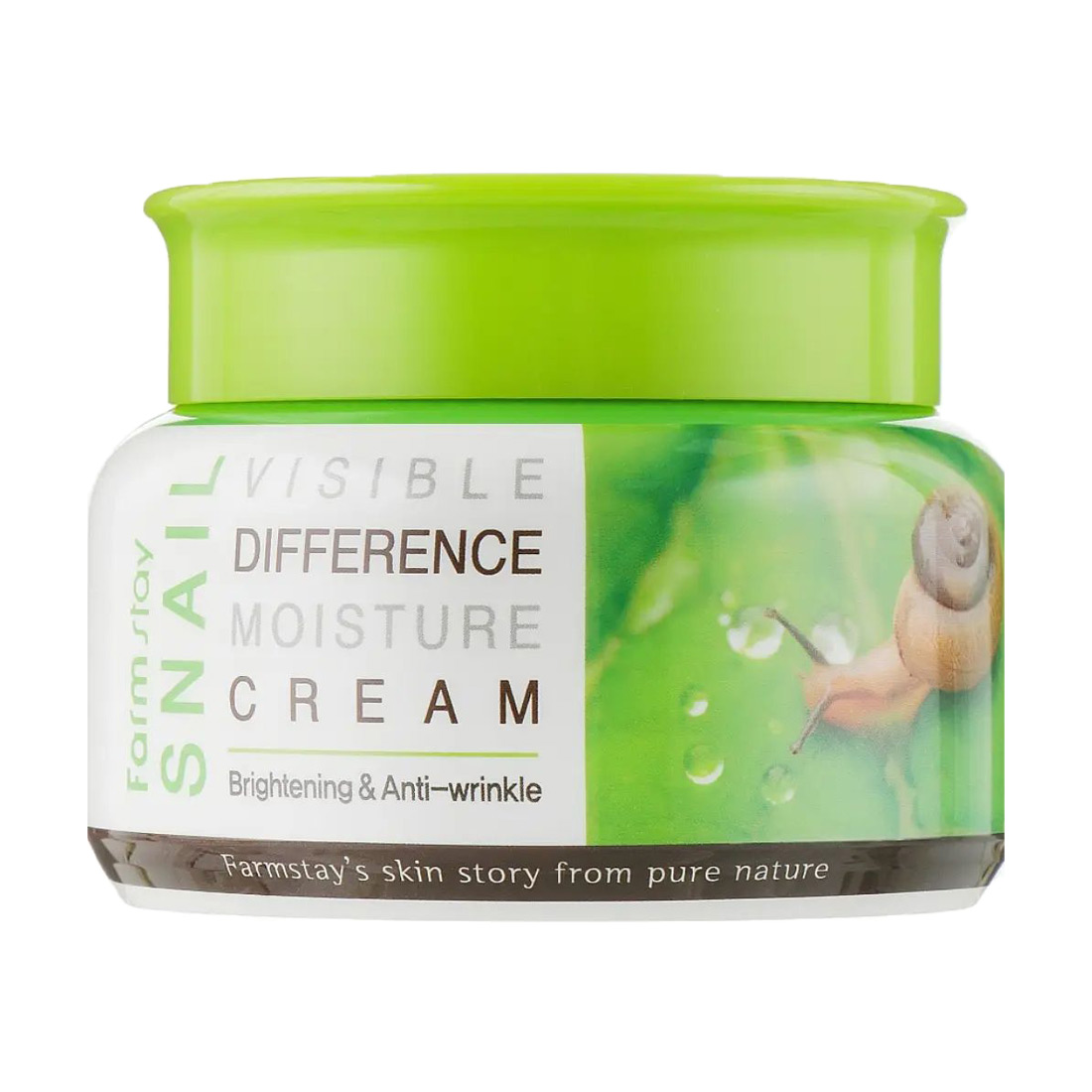 Уцінка! Зволожувальний крем для обличчя Farmstay Snail Visible Difference Moisture Cream з муцином равлика, 100 г
Уцінка! Зволожувальний крем для обличчя Farmstay Snail Visible Difference Moisture Cream з муцином равлика, 100 г