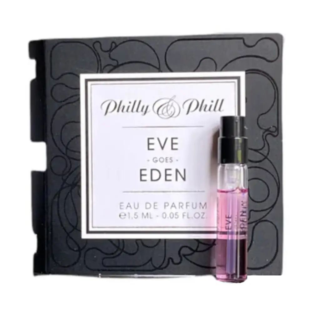 Philly & Phill Eve Goes Eden Парфумована вода унісекс, 1.5 мл (пробник)
Philly & Phill Eve Goes Eden Парфумована вода унісекс, 1.5 мл (пробник)